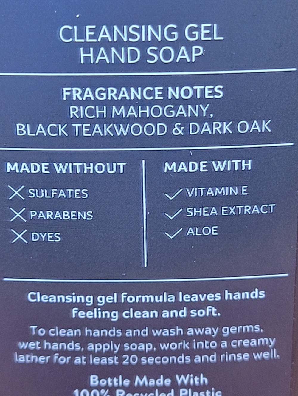 Mahogany Teakwood Bath & Body Works hand soap 3 - Picture 4 of 6